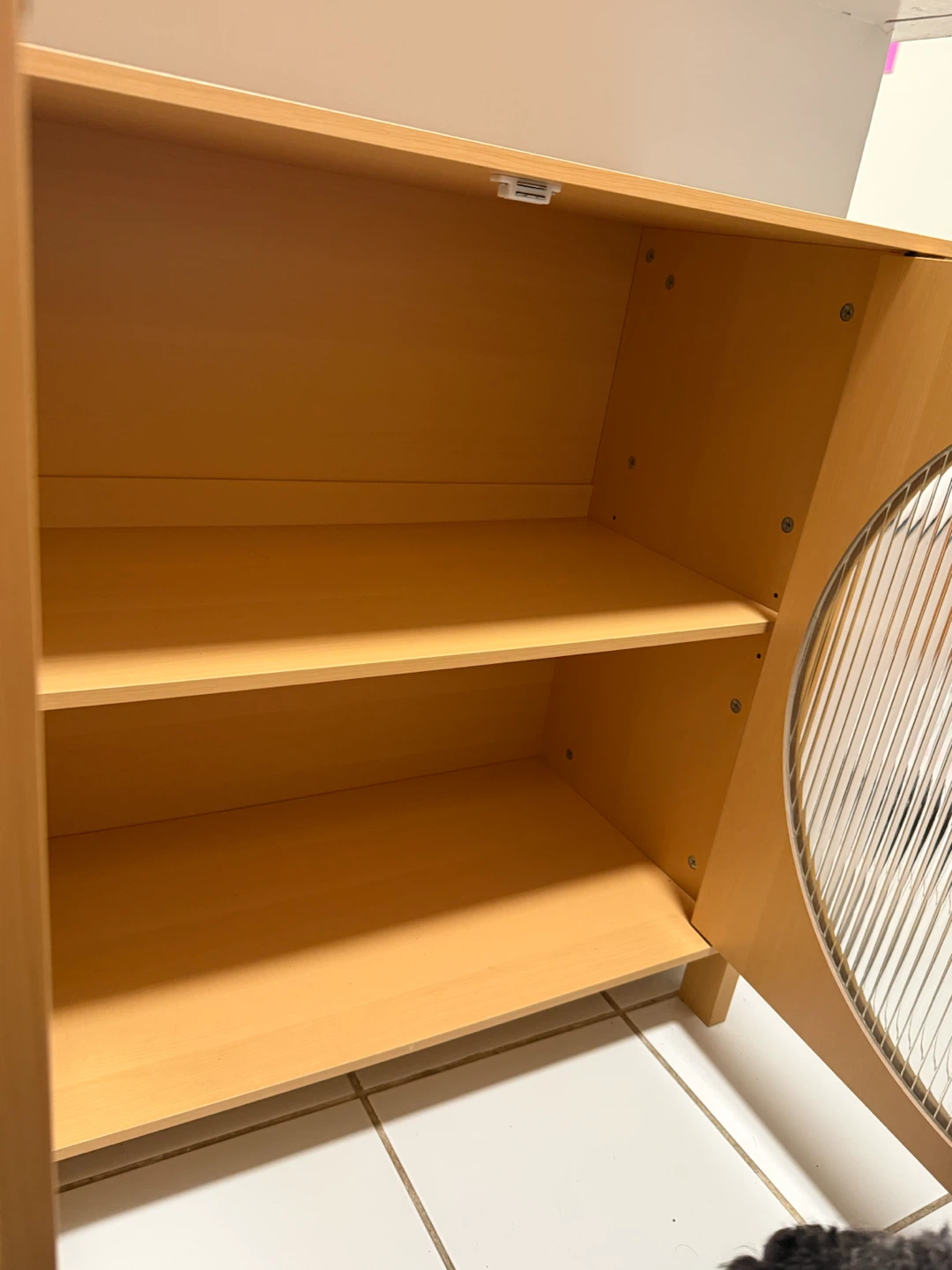 Cabinet with Fluted Glass - photo 4