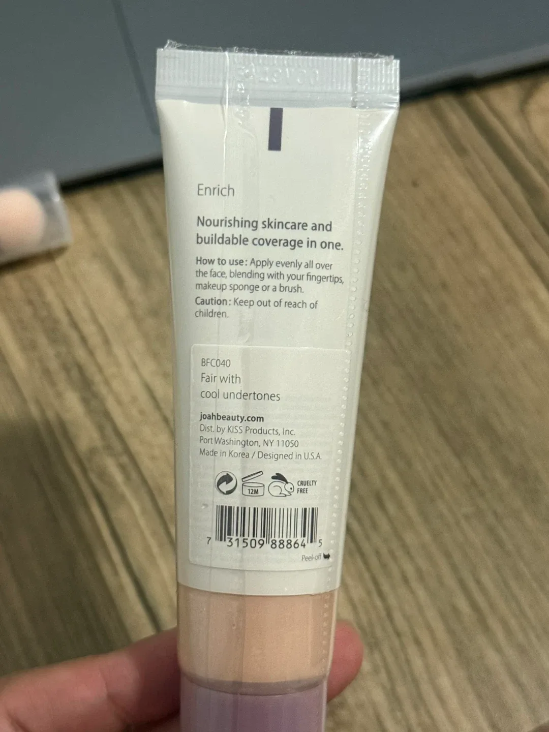 Joah Perfecting BB Cream and Hydrating Serum Concealer - photo 2