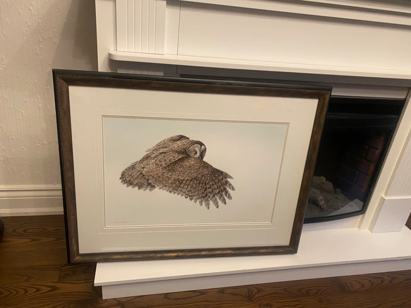 Laura Kingsbury Framed Owl Print - photo 2