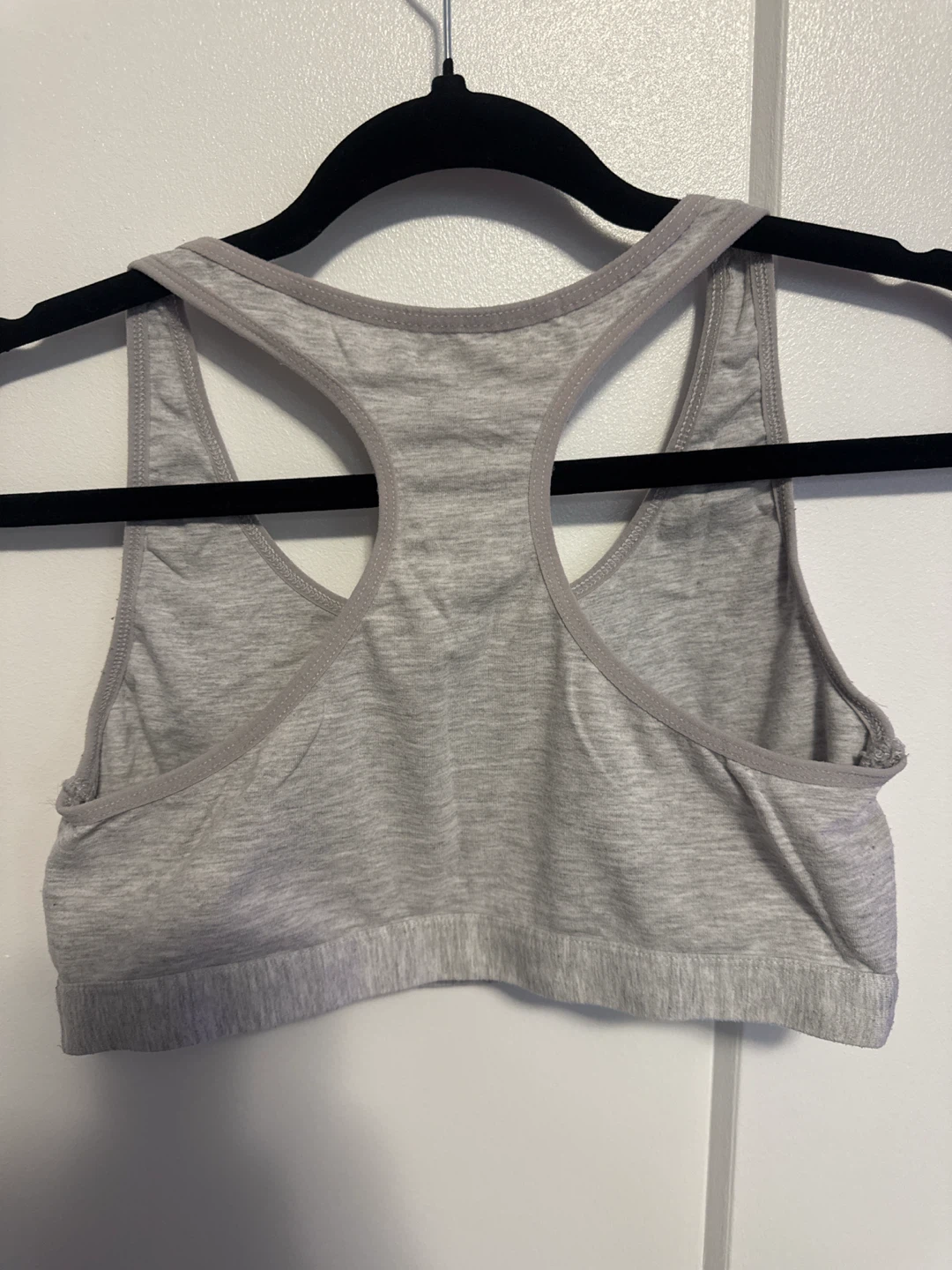 Grey Racerback Sports Bra - photo 2