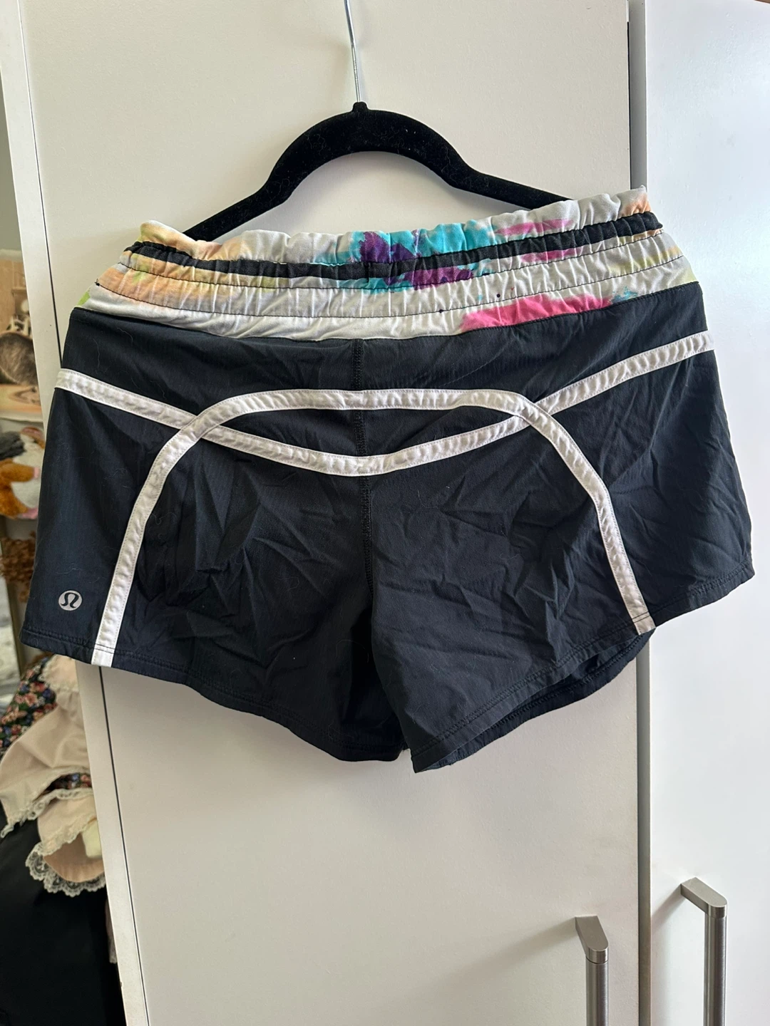 Lululemon Athletic Shorts size 4 black - photo 2