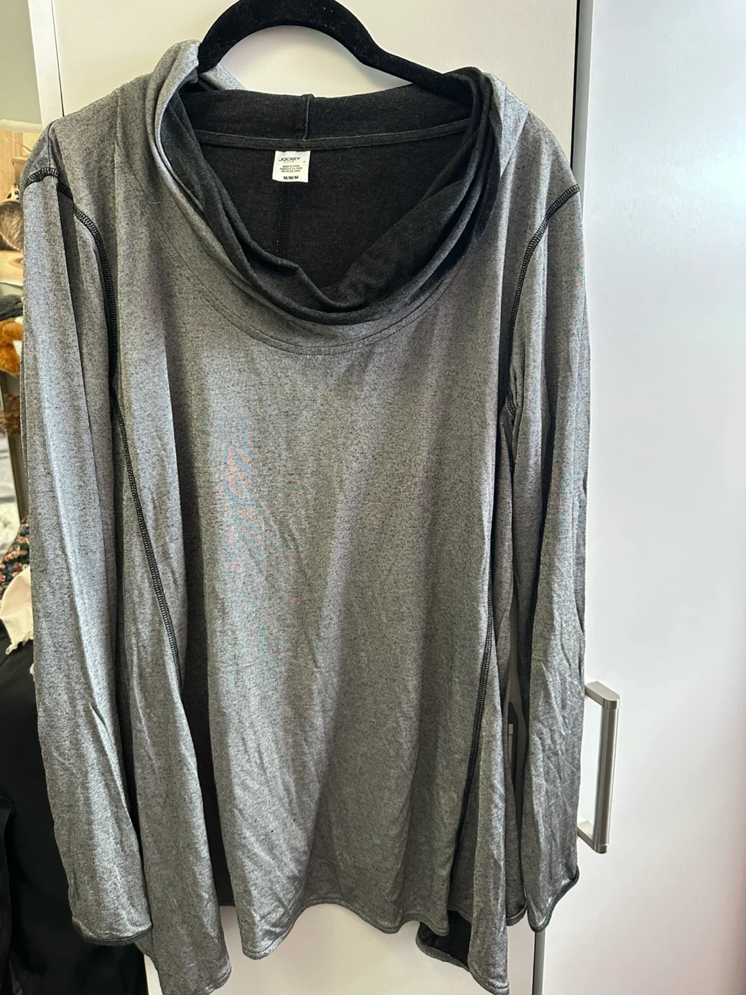 Jockey Person to Person Grey Hoodie