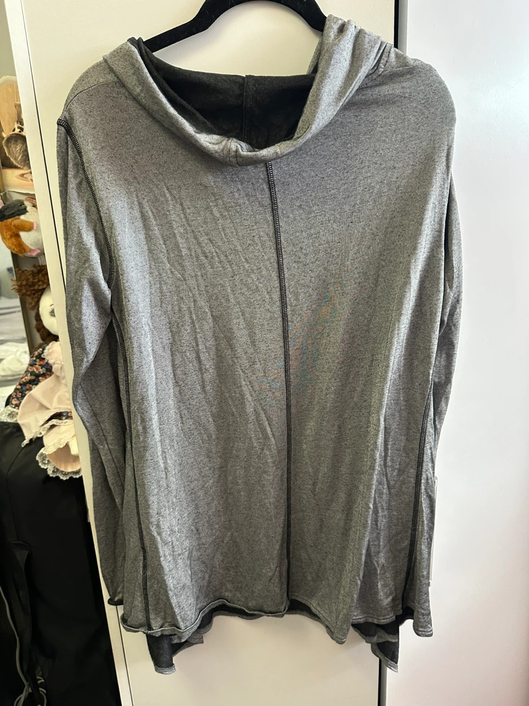 Jockey Person to Person Grey Hoodie - photo 2