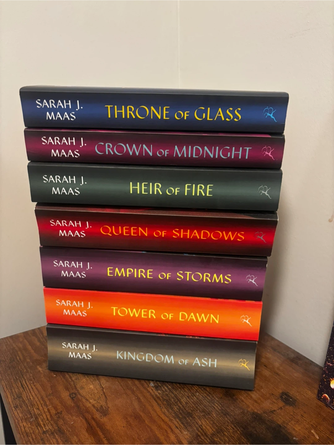 Throne of Glass 7-Book Series by Sarah J. Maas