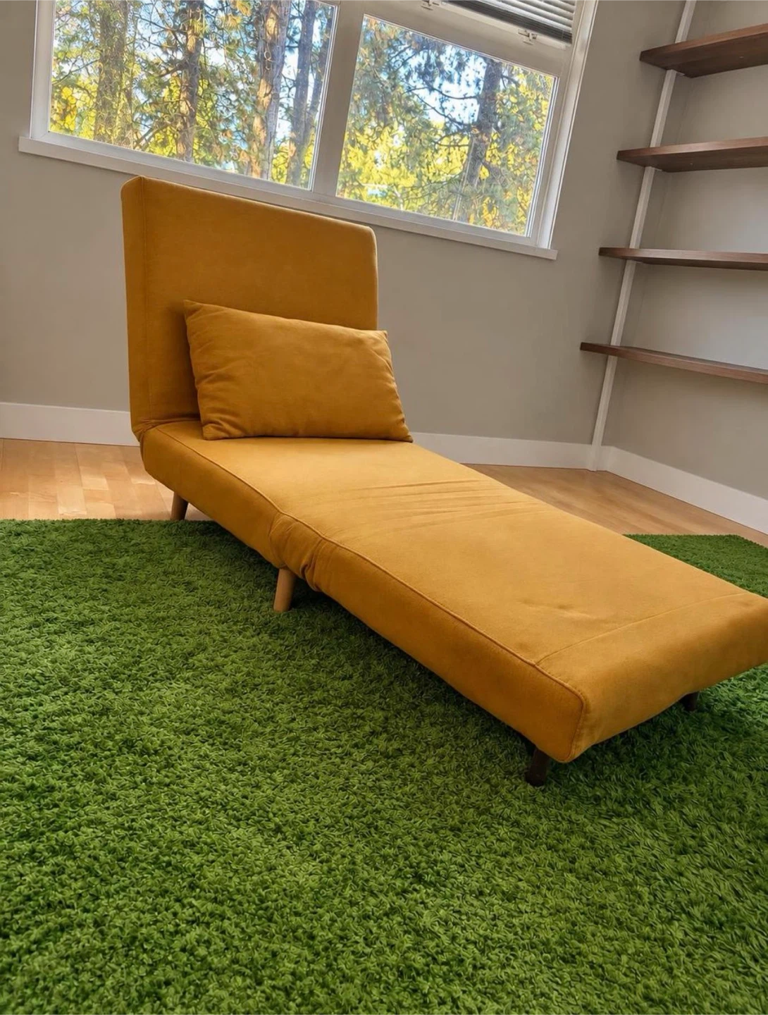 Single Folding Sofa Bed Chair Fold-Out - photo 3