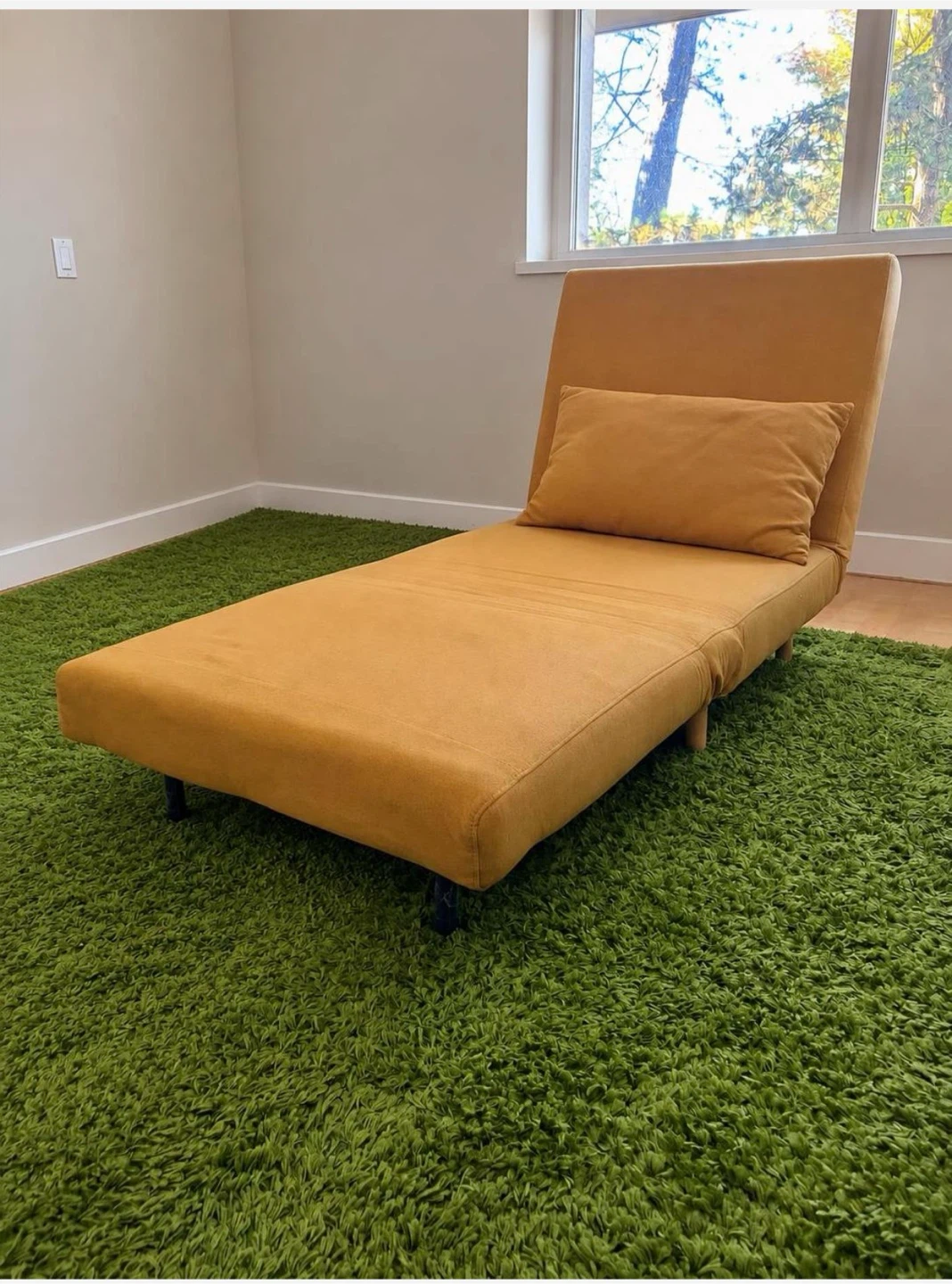 Single Folding Sofa Bed Chair Fold-Out - photo 5