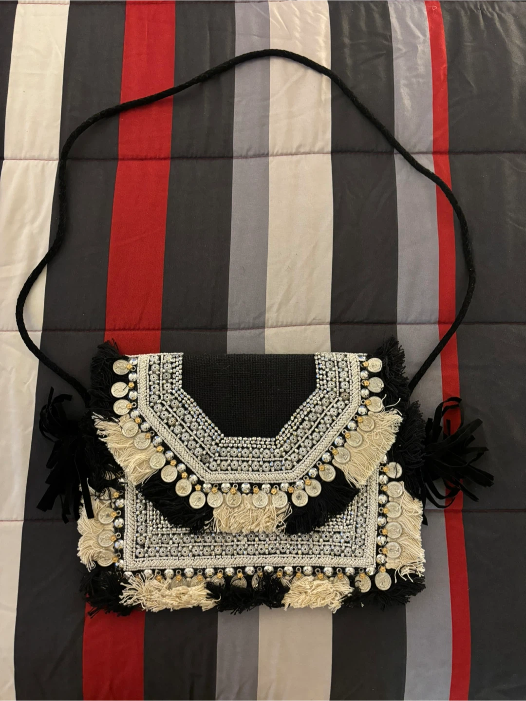 Beaded Boho Crossbody Bag - photo 2