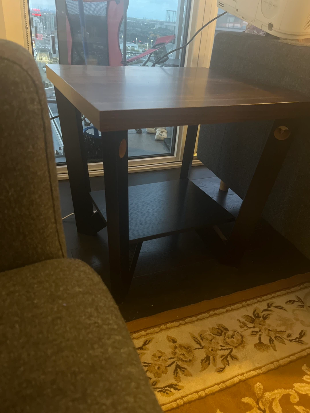 Modern Wooden Side Table - photo 2