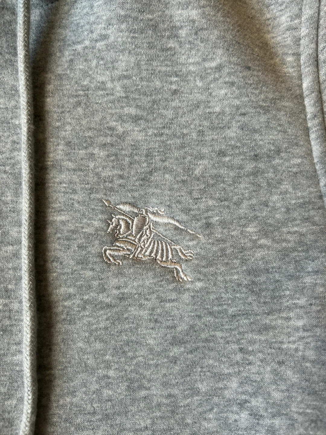 Burberry Grey Zip-Up Hoodie - photo 2