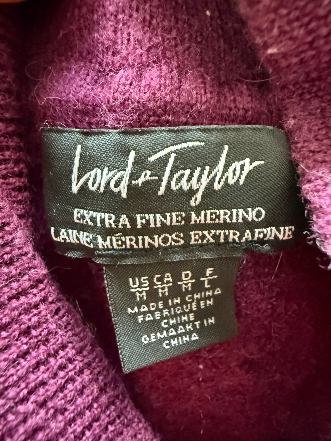 Lord & Taylor Extra Fine Merino Sleeveless Top - photo 2