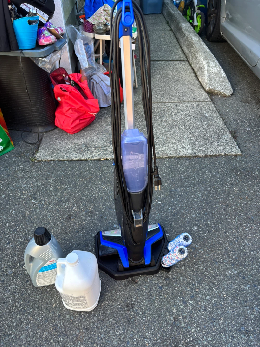 Washable vacuum cleaner, bottle have half - photo 5