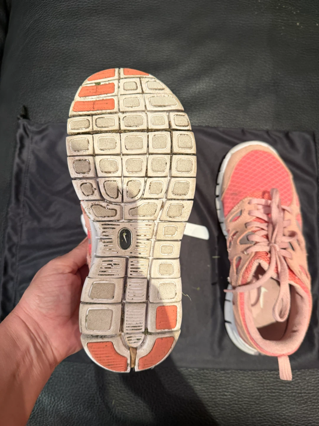 Nike Free Sneakers Pink Size 4.5Y - photo 3