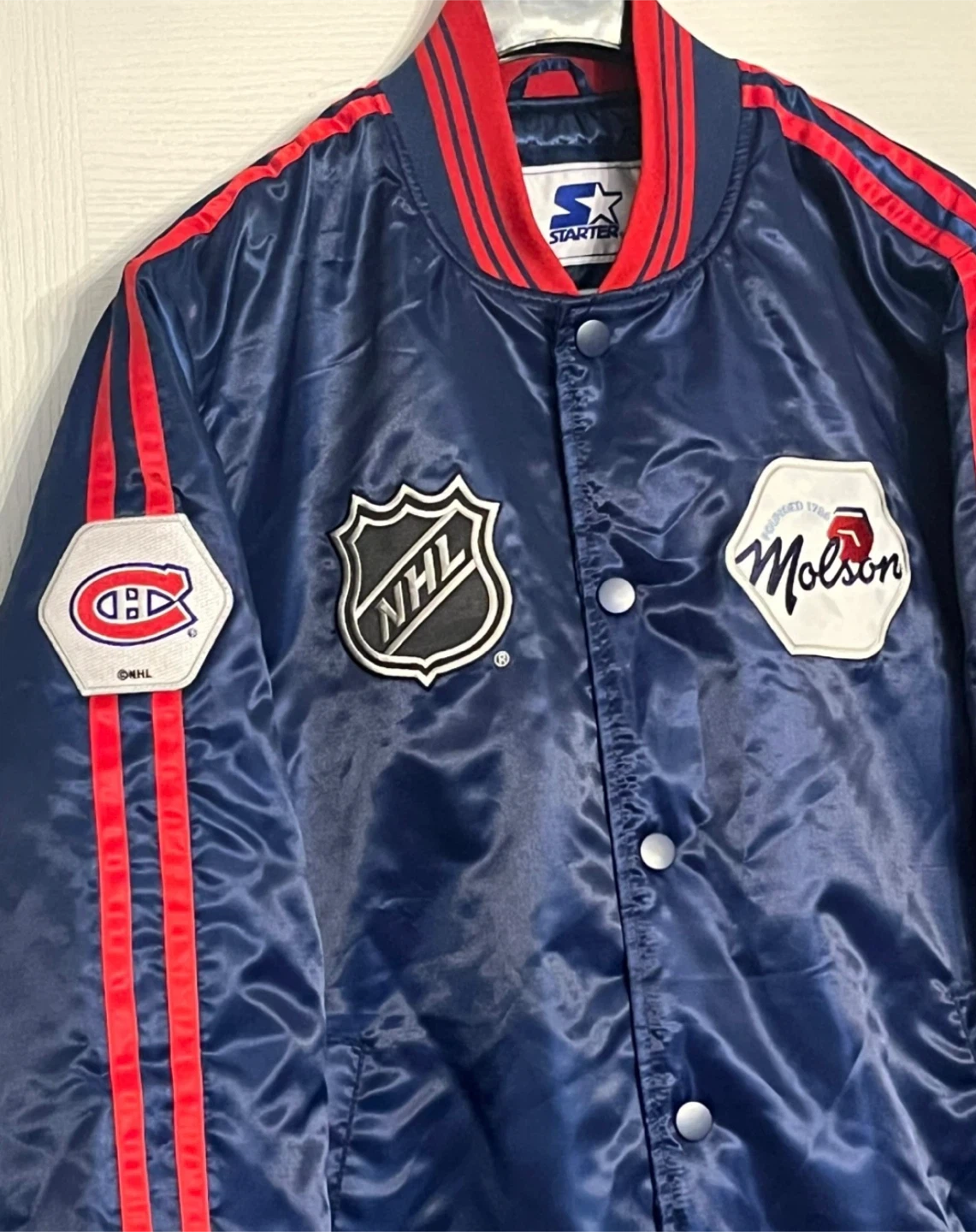 Montreal Canadiens Starter Jacket NHL Men’s Large - photo 2