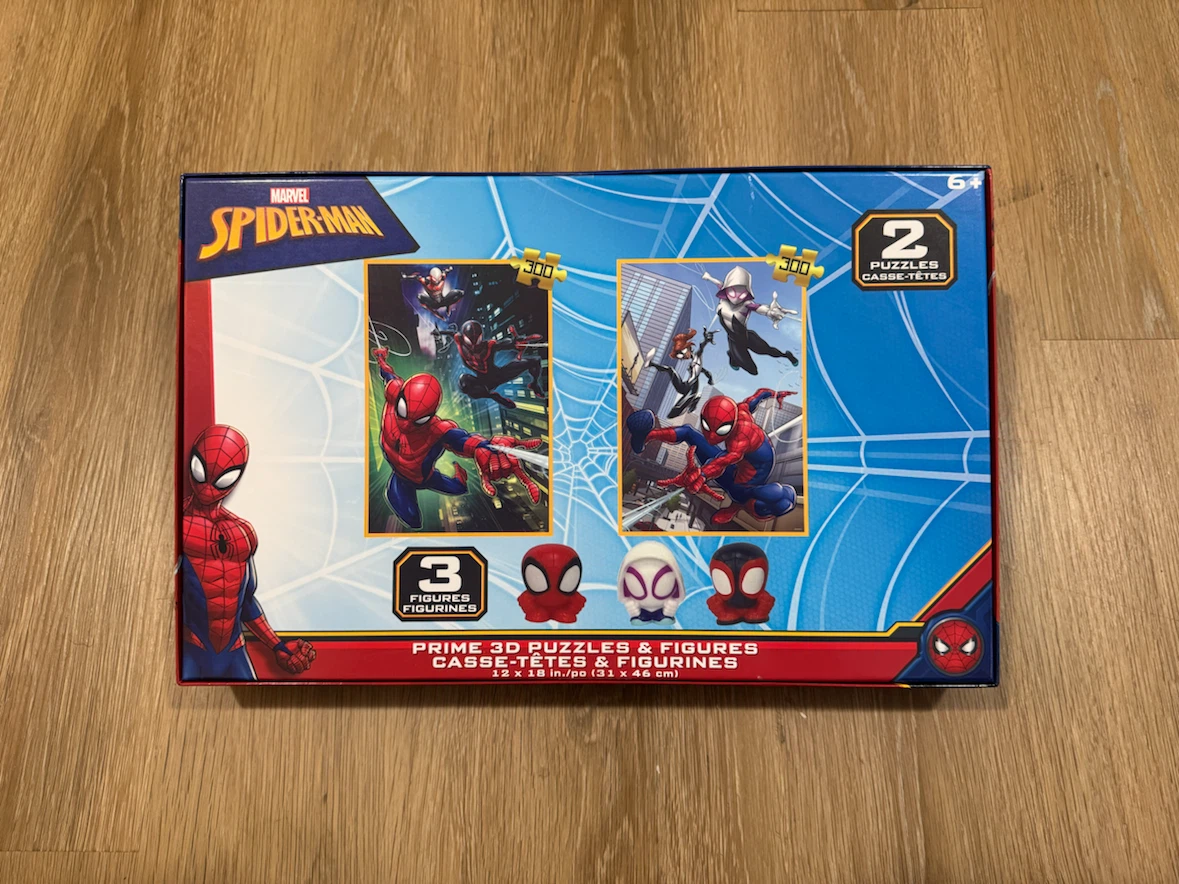 Spider-Man 3D 300 Pieces Puzzle and Figures - photo 2