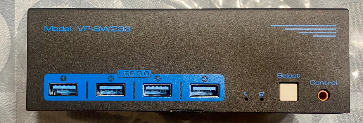 VPFET DisplayPort KVM 3 Monitor Switch 2x3 - photo 4