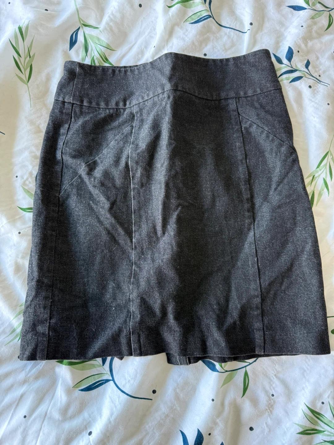 Banana Republic Grey Stretch Skirt