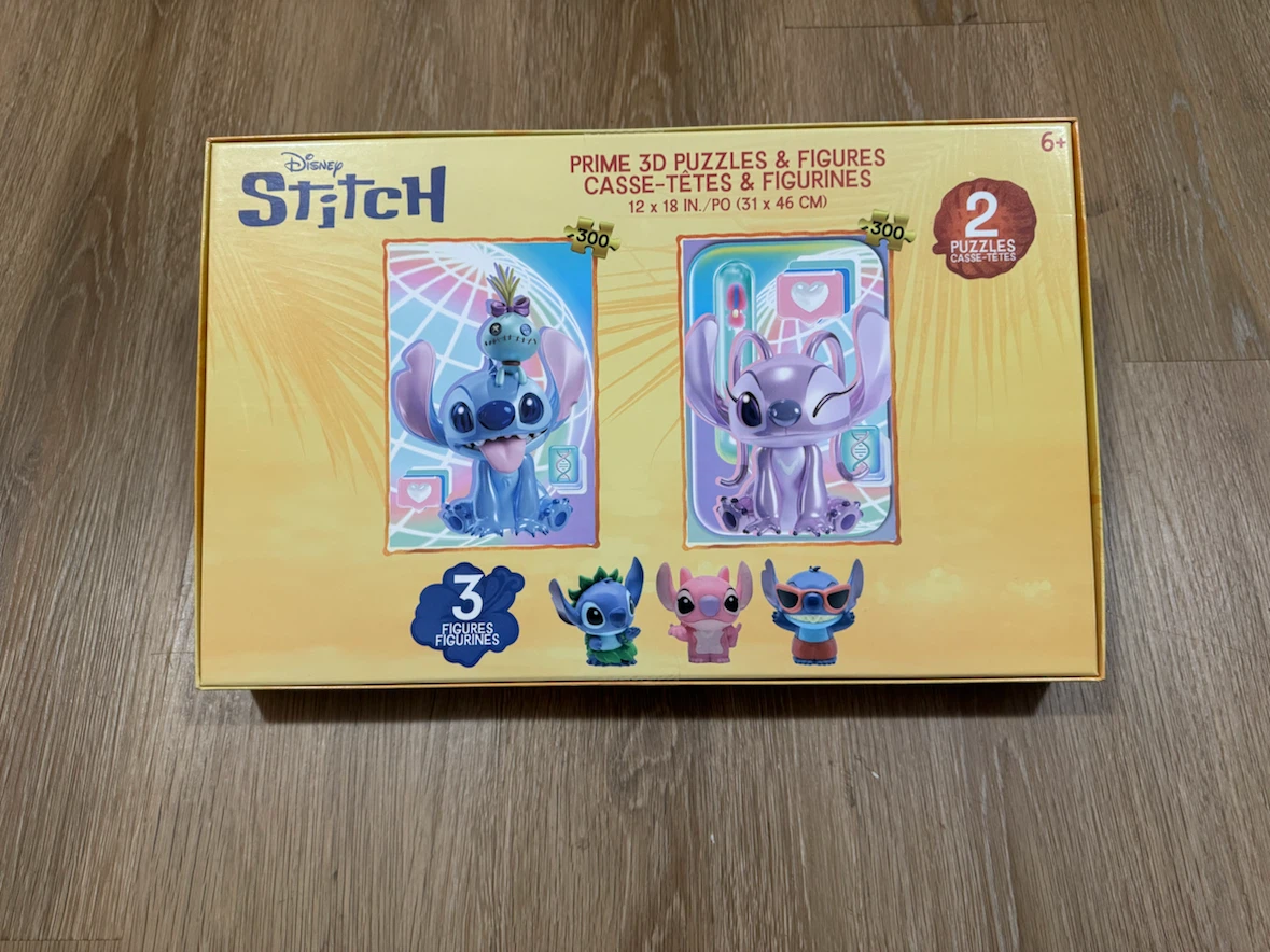 Disney Stitch 3D 300 Pieces Puzzle and Figures - photo 2