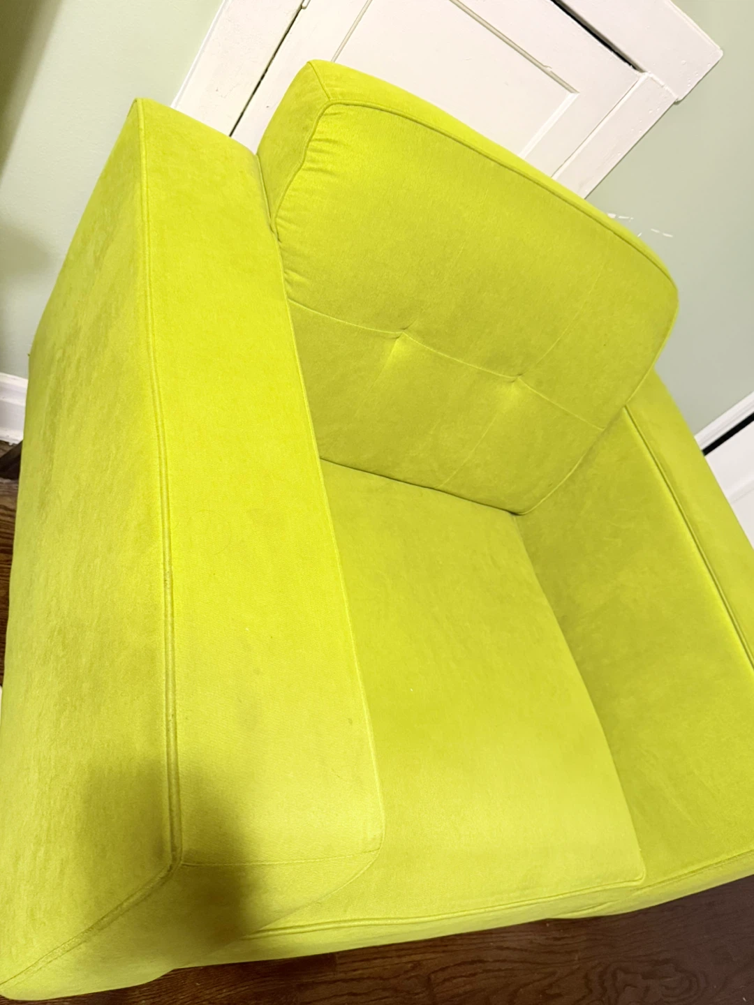 Bright Green Armchair - photo 2