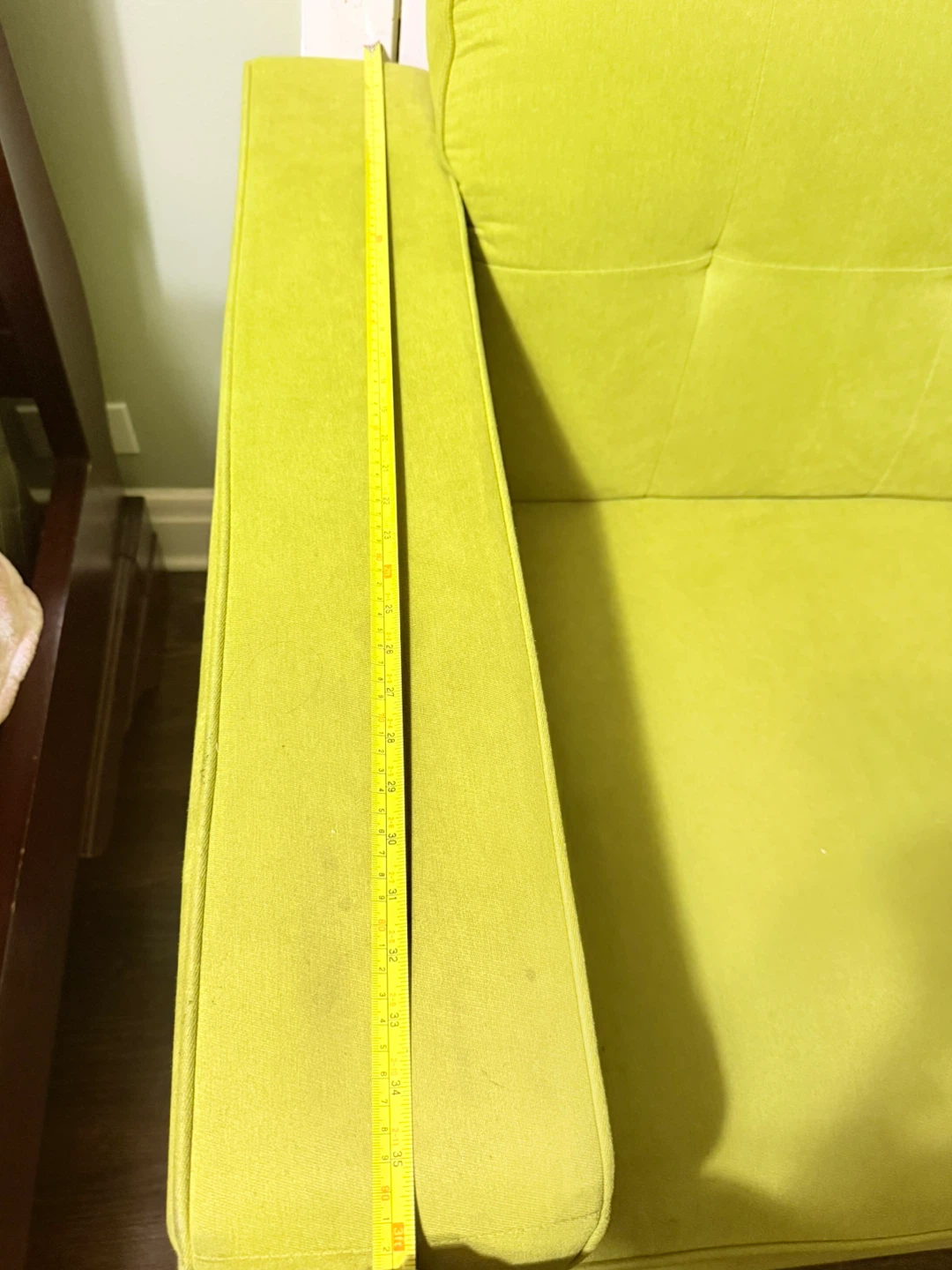 Bright Green Armchair - photo 3