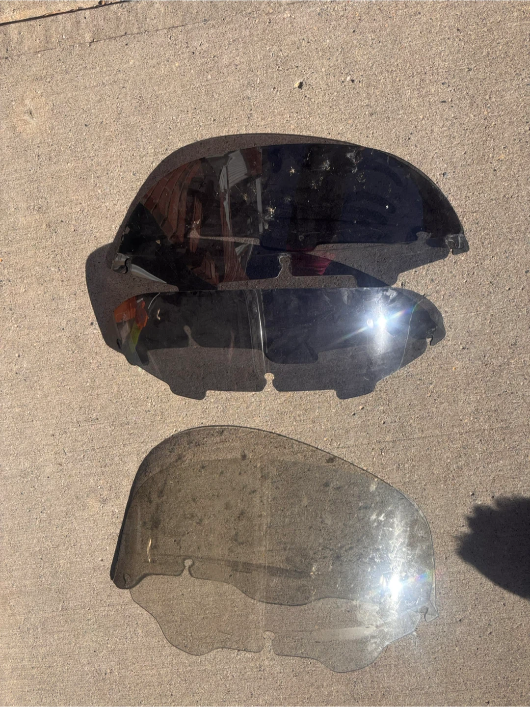 Harley flex 2009 windscreen for street glide