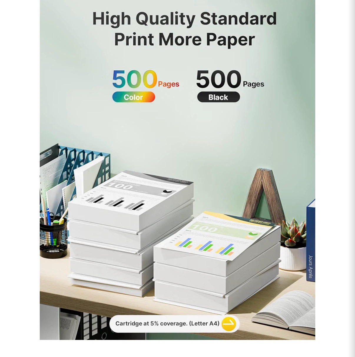 SHEENGO LC501XL Ink Cartridge 4-Pack - photo 2