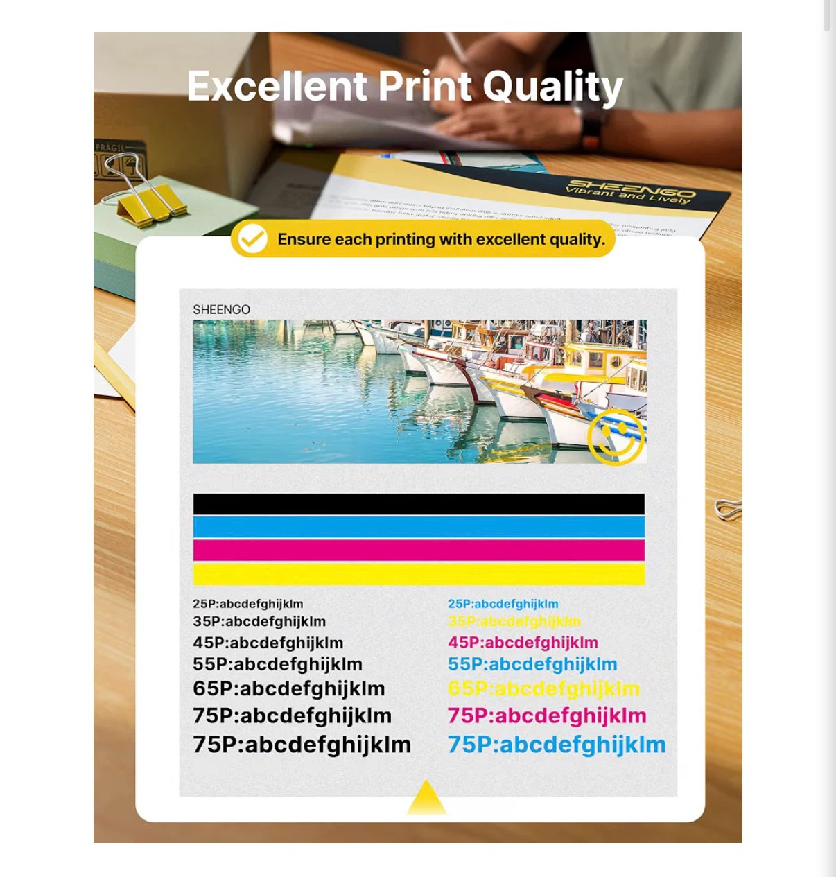 SHEENGO LC501XL Ink Cartridge 4-Pack - photo 5