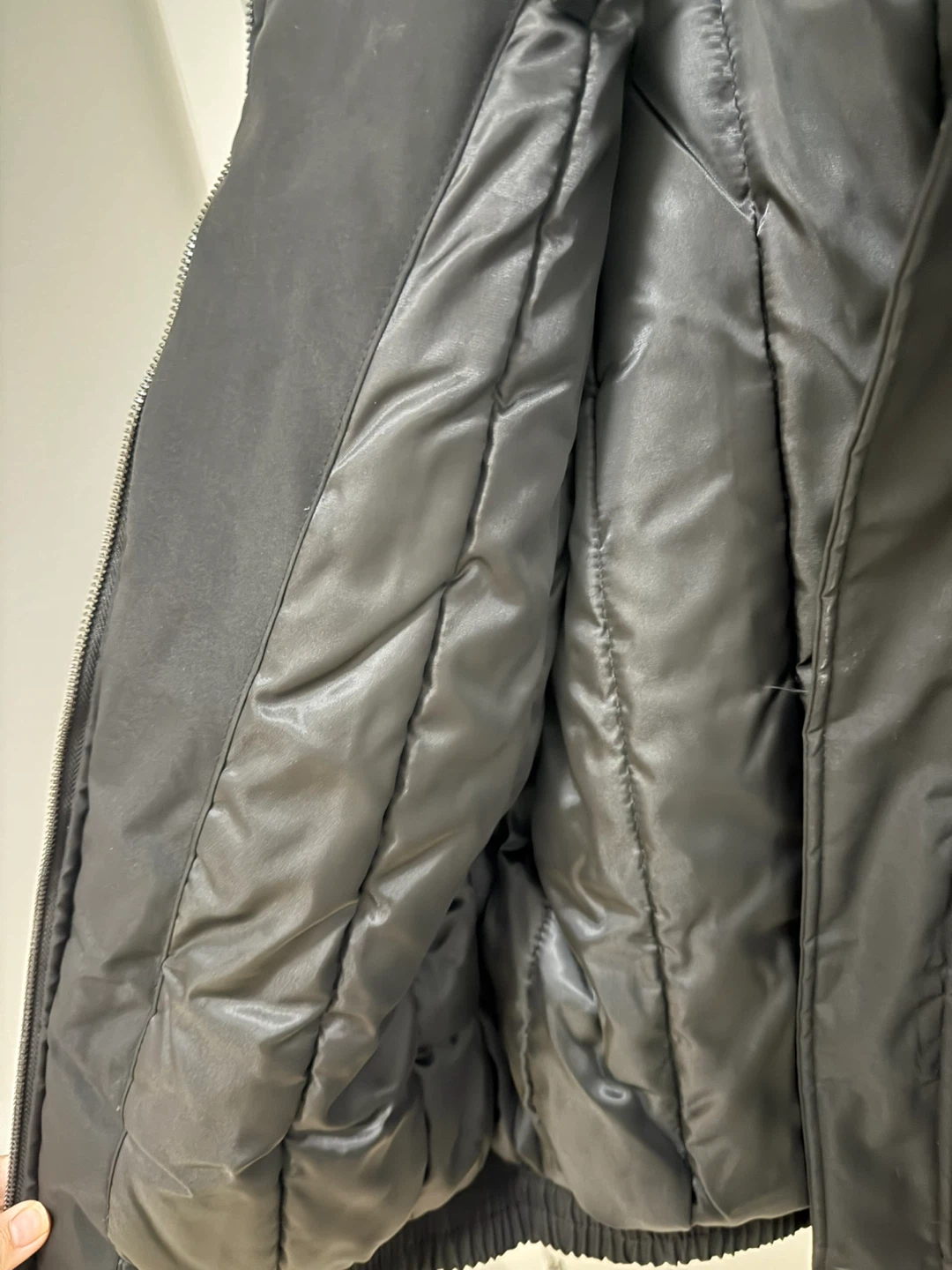 2XL Black Bomber Jacket <New> - photo 3