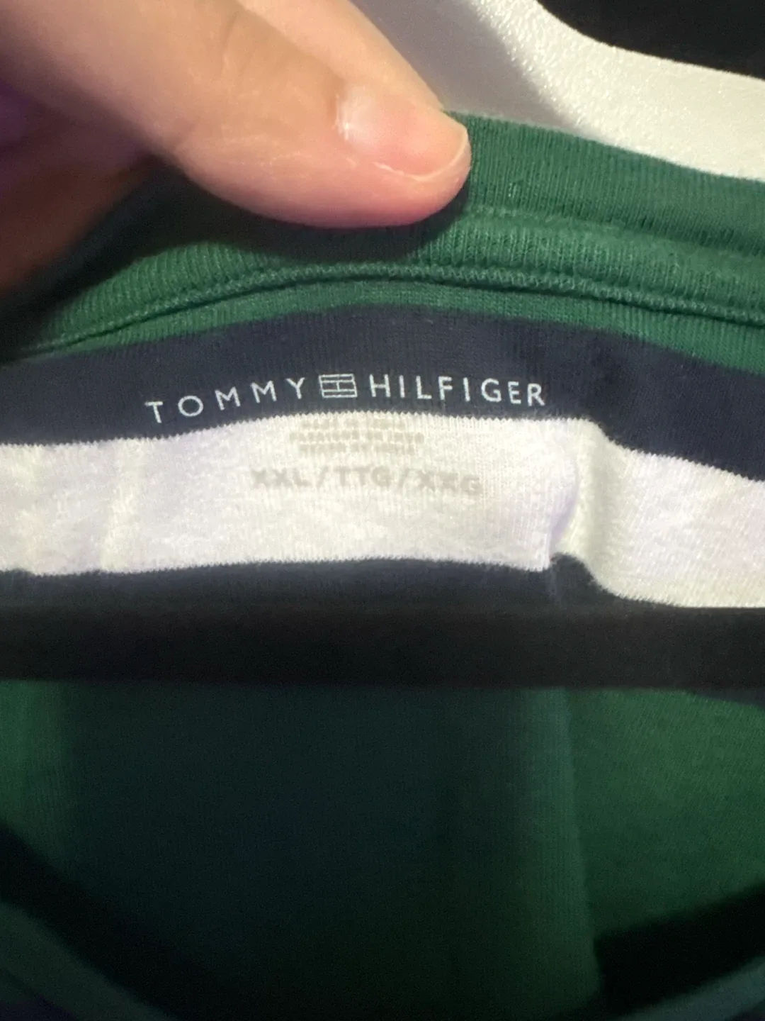 Tommy Hilfiger Striped V-Neck T-Shirt - photo 2