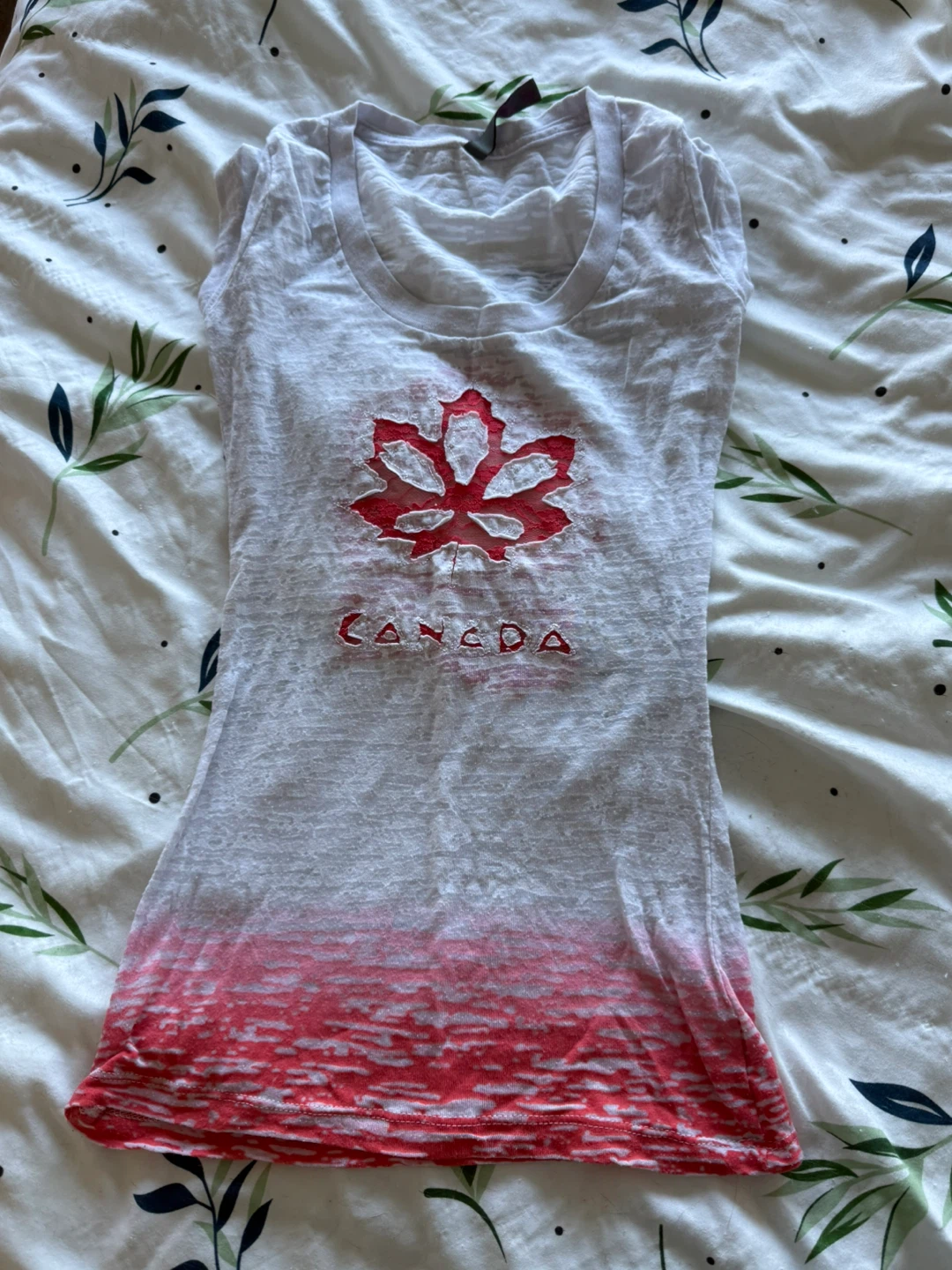 Canada Maple Leaf Tank Top