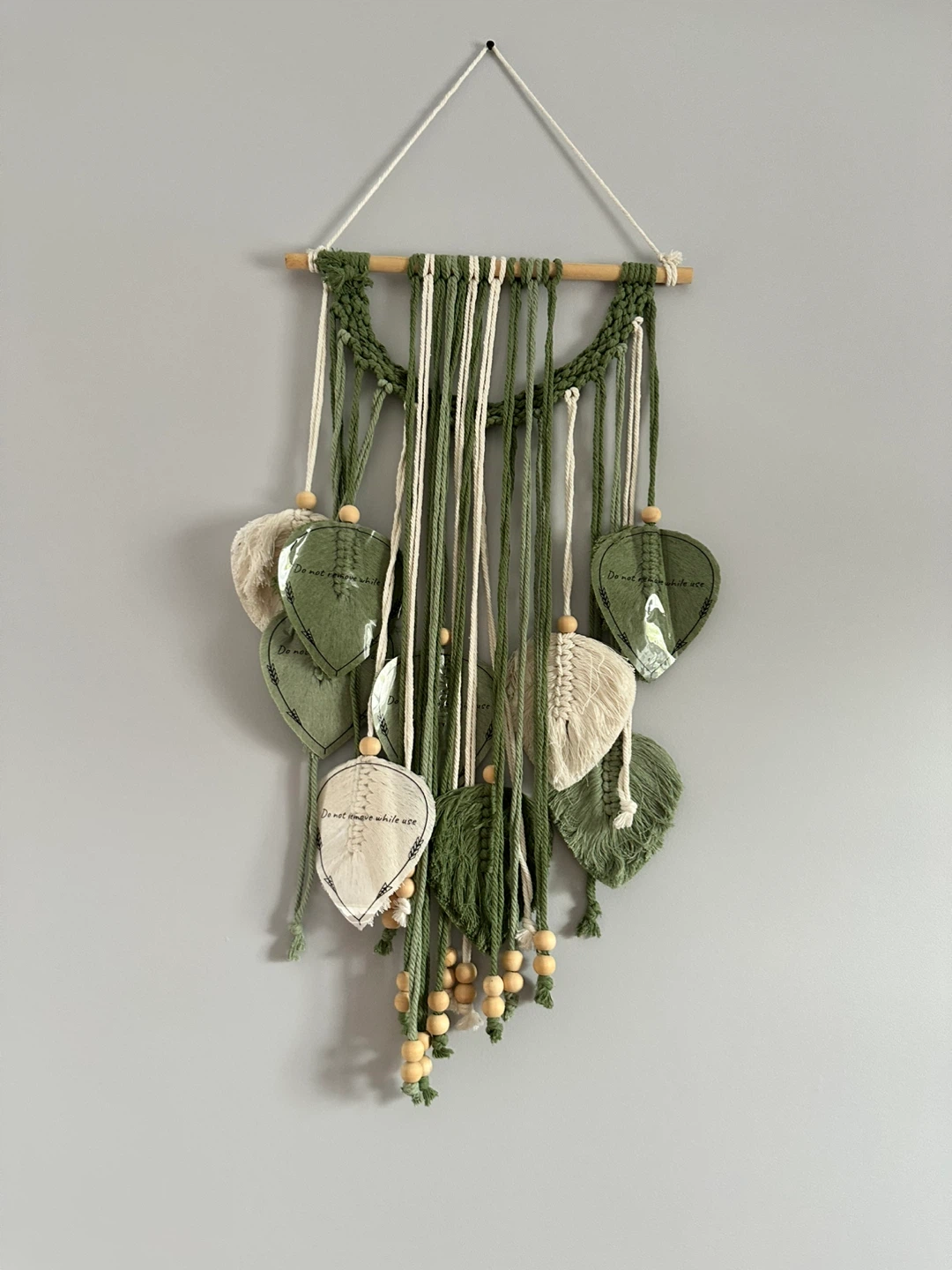 Macrame Leaf Wall Hanging