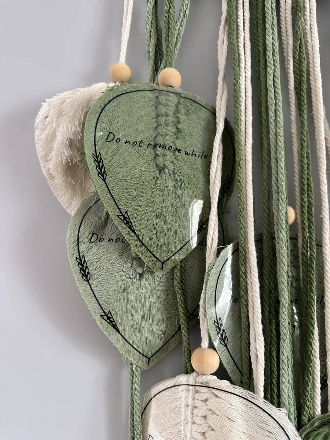 Macrame Leaf Wall Hanging - photo 2