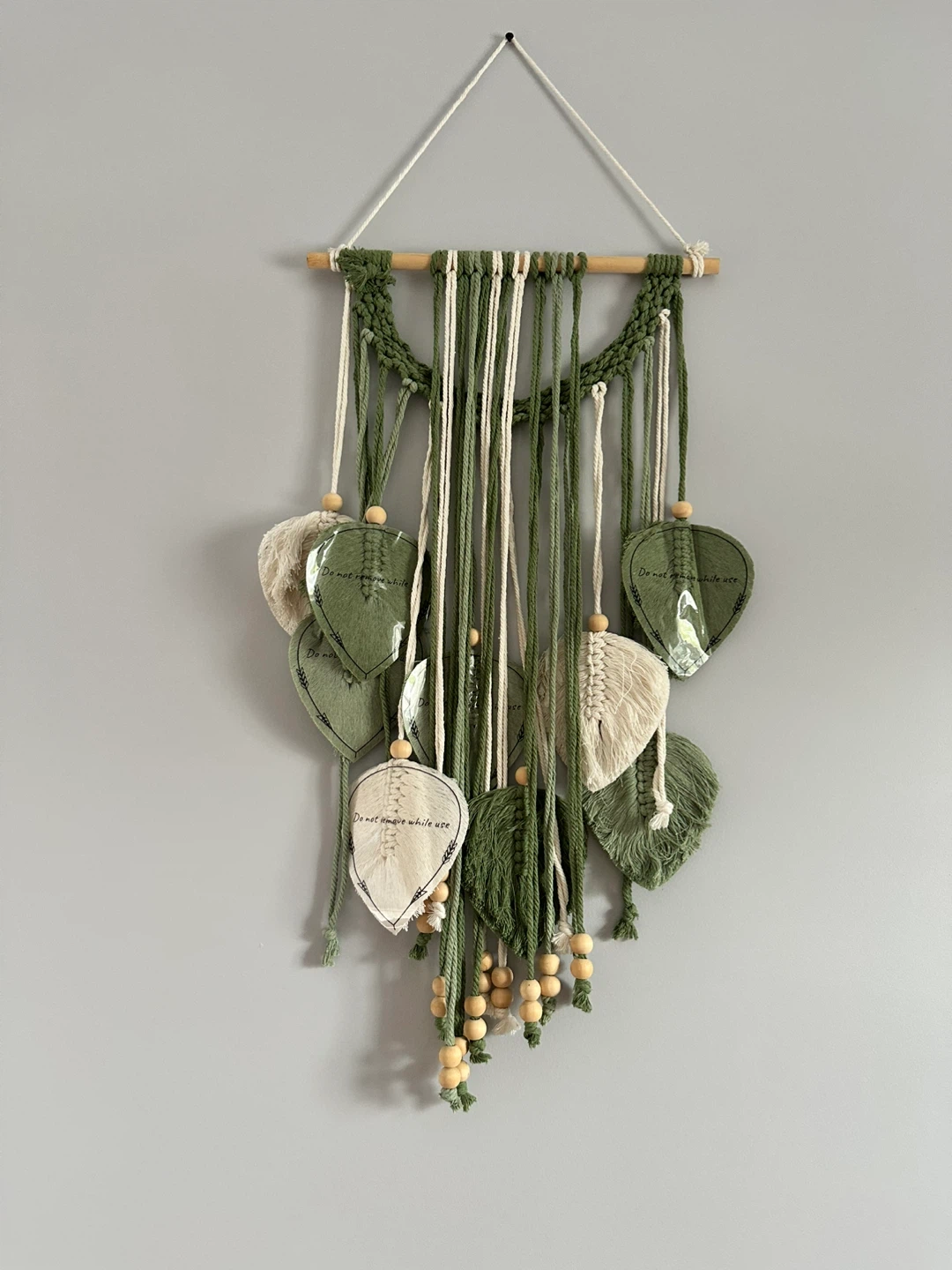 Macrame Leaf Wall Hanging - photo 3