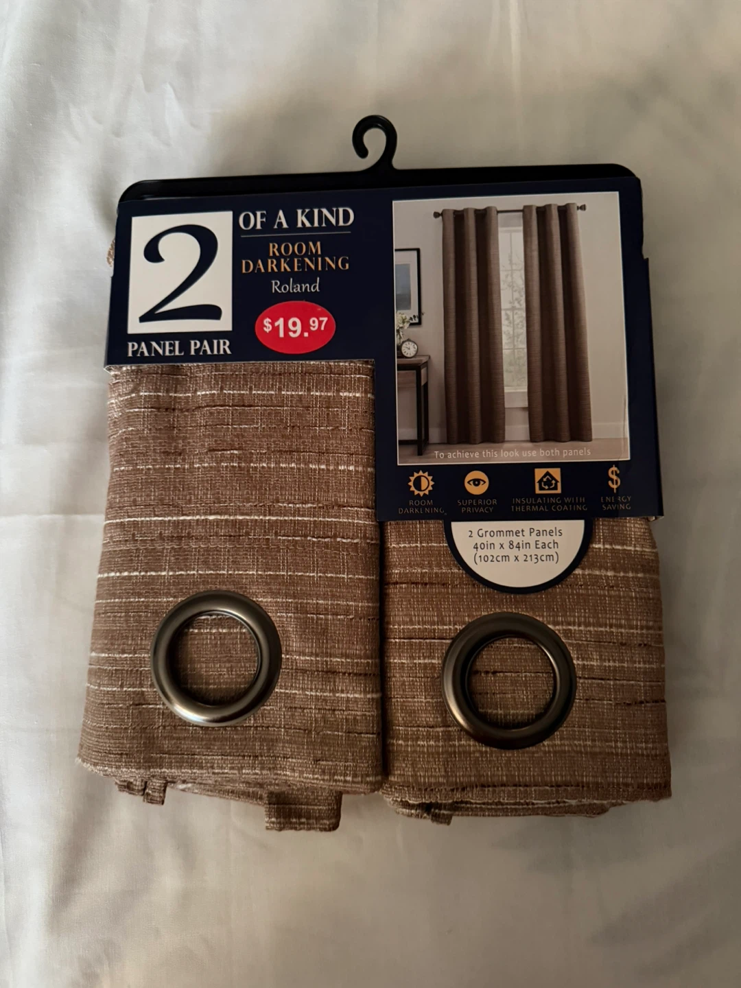 2 Of A Kind Roland Room Darkening Curtains