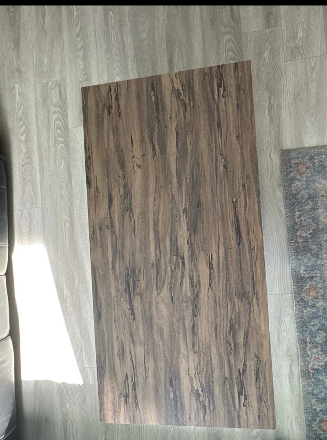 Modern V-Base Coffee Table