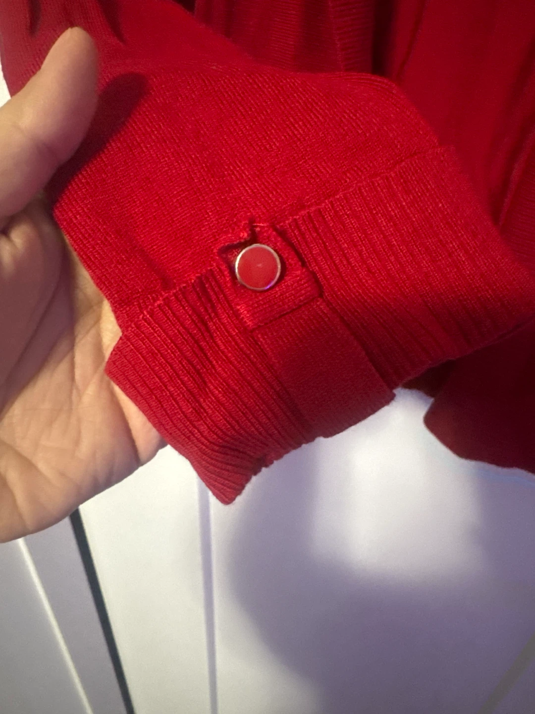 Premise Studio Red Petite Cardigan - photo 2