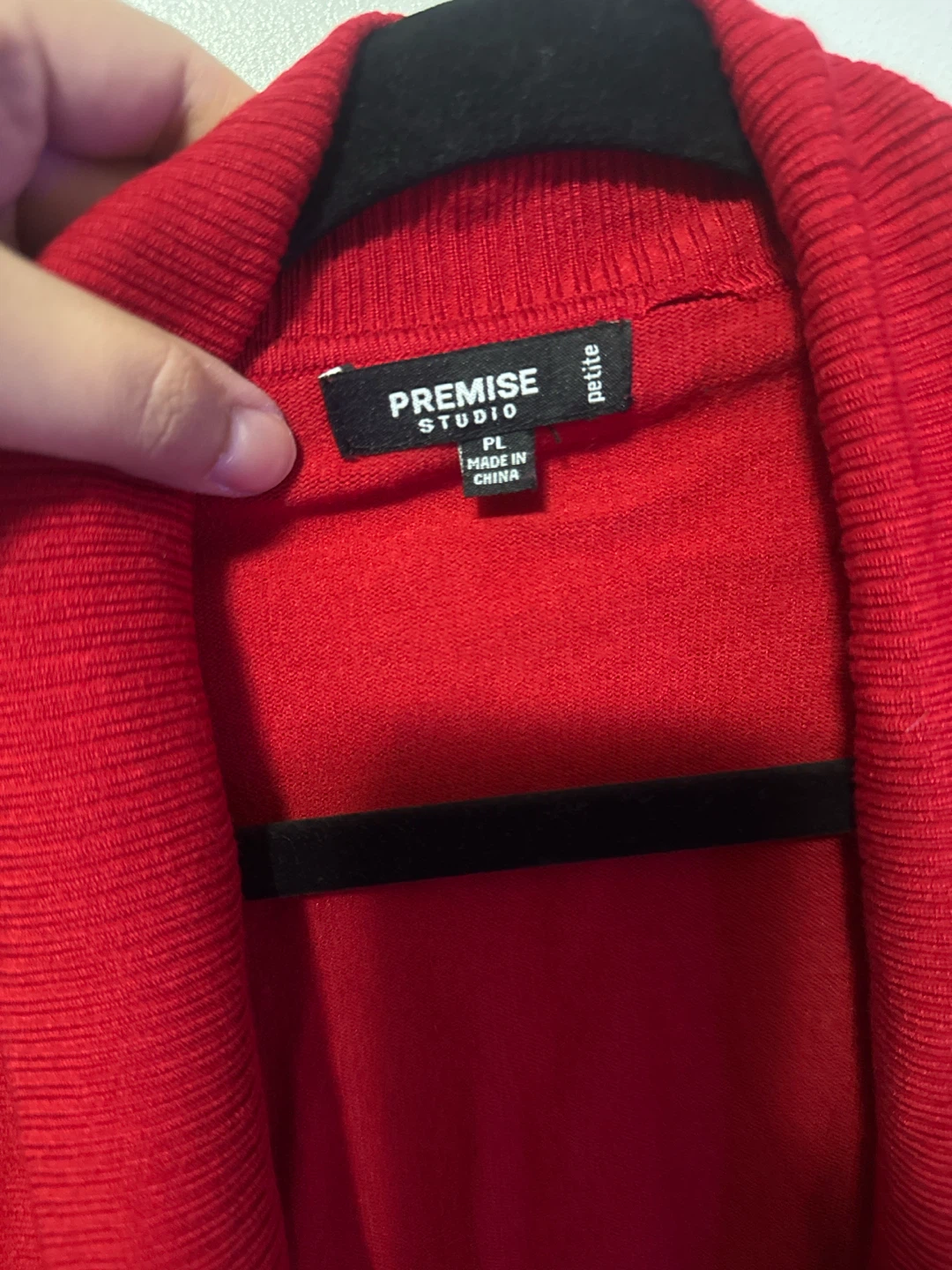 Premise Studio Red Petite Cardigan - photo 3