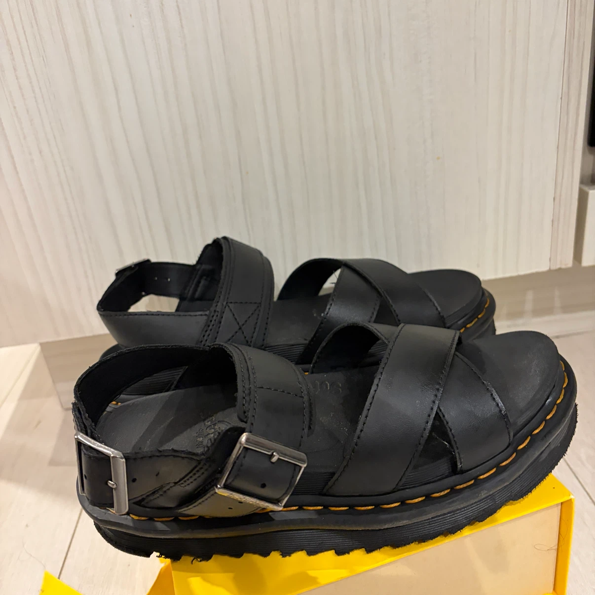 Dr. Martens Black Sandals Size 8 - photo 2