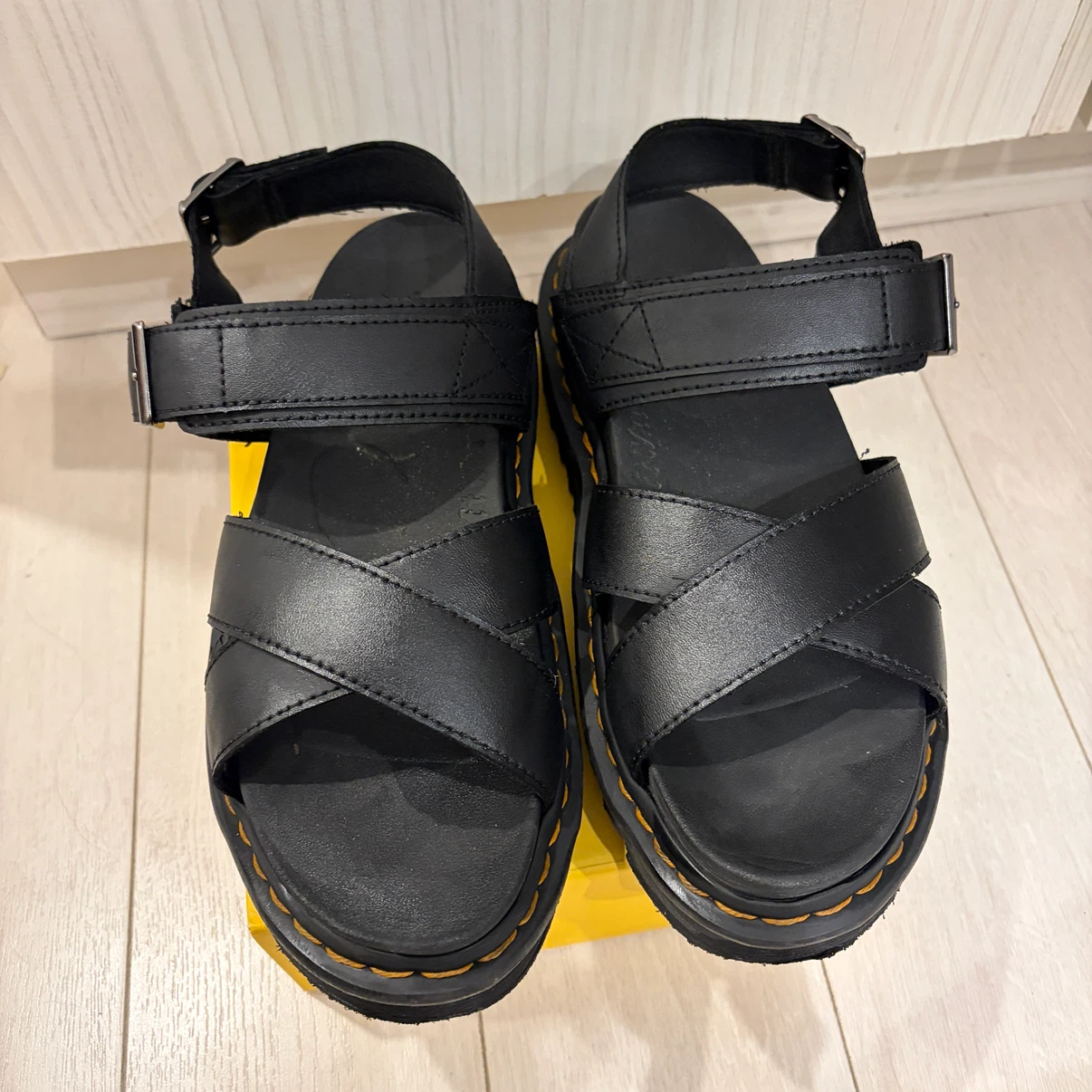 Dr. Martens Black Sandals Size 8 - photo 3