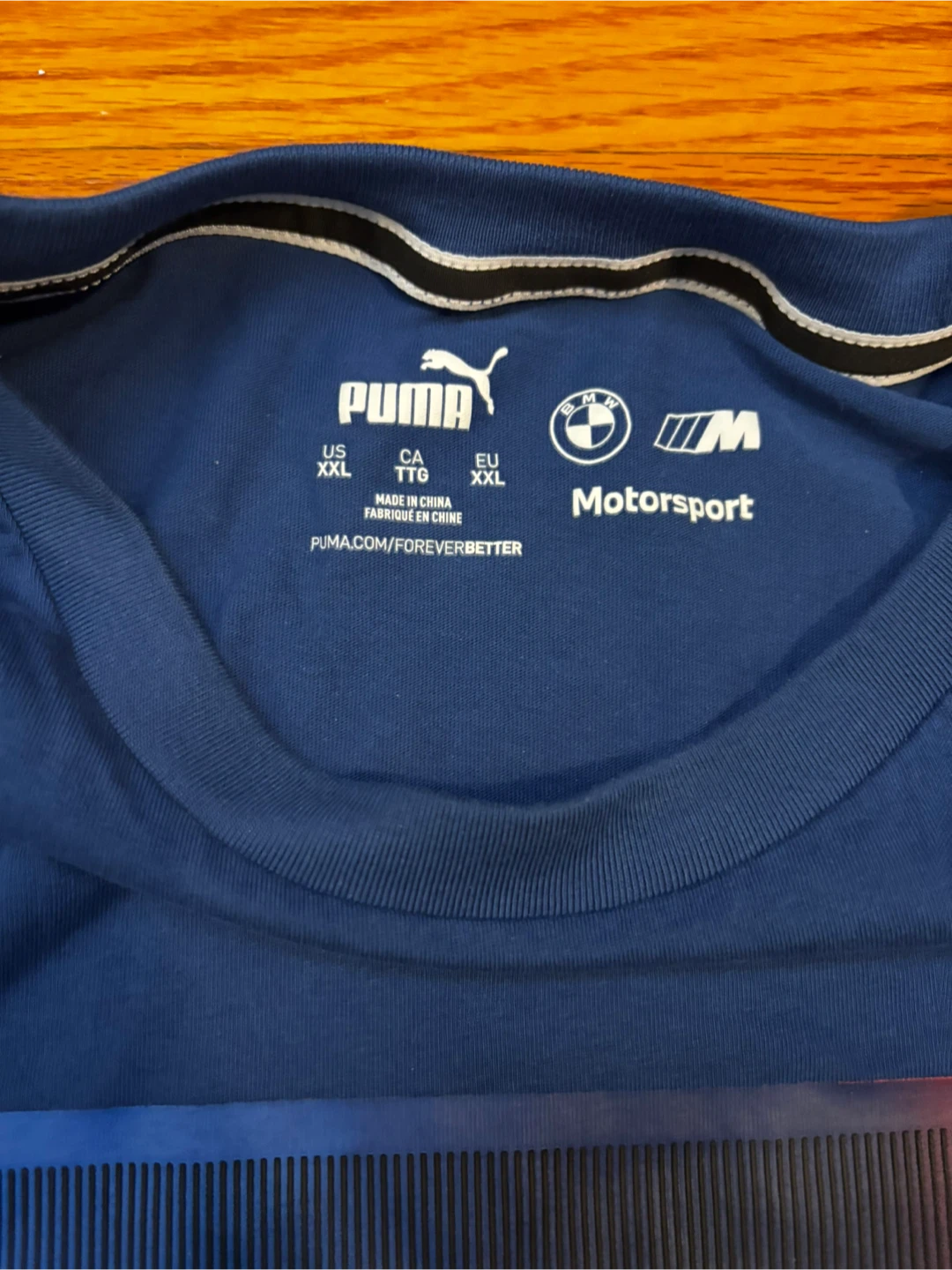 Puma BMW M Motorsport T-Shirt - Size XXL - photo 3