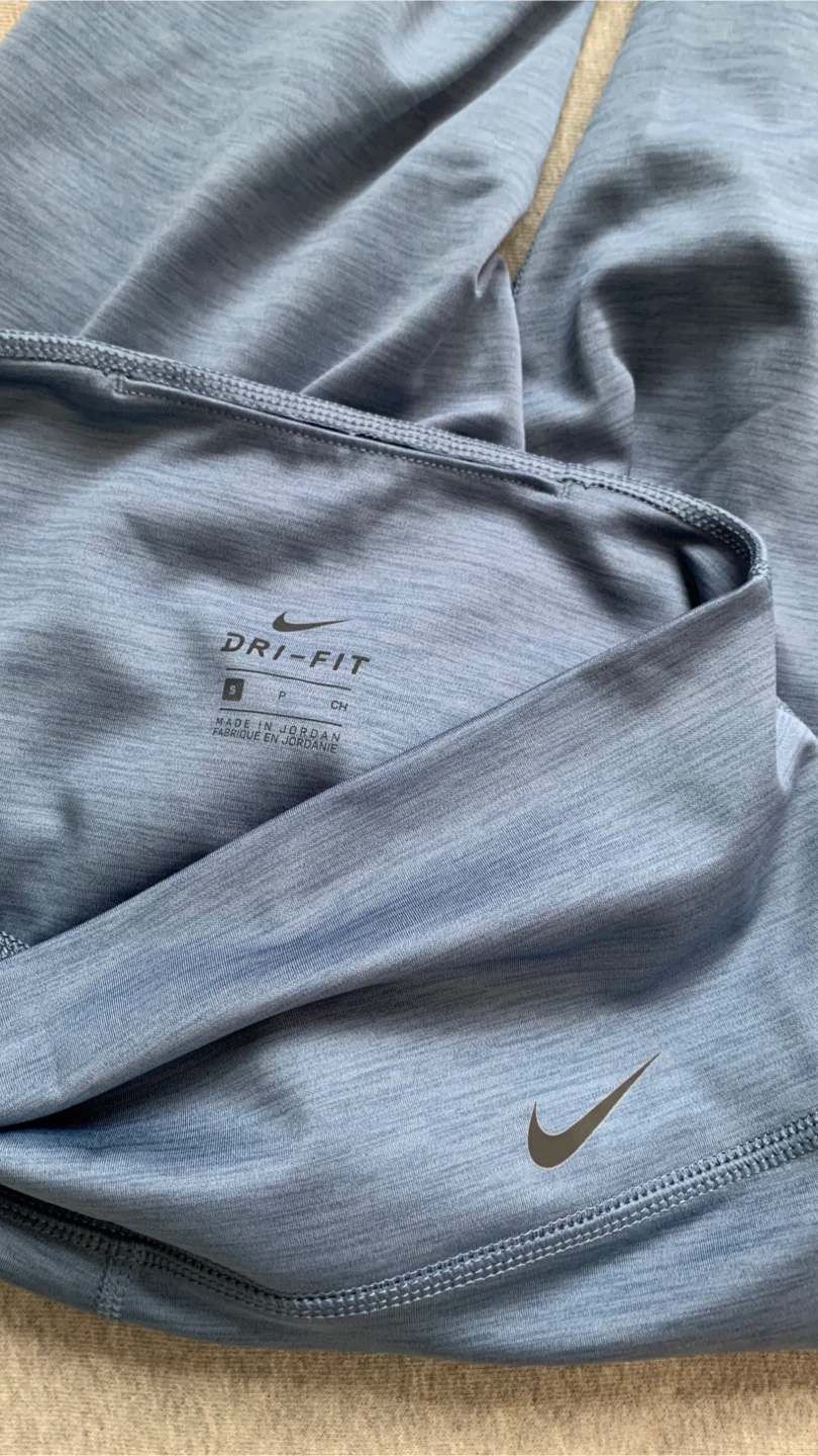 Nike Dri-Fit Leggings - Blue - Size Small - photo 3