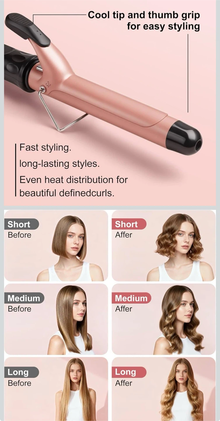 JAETON Curling Iron 25mm - photo 2