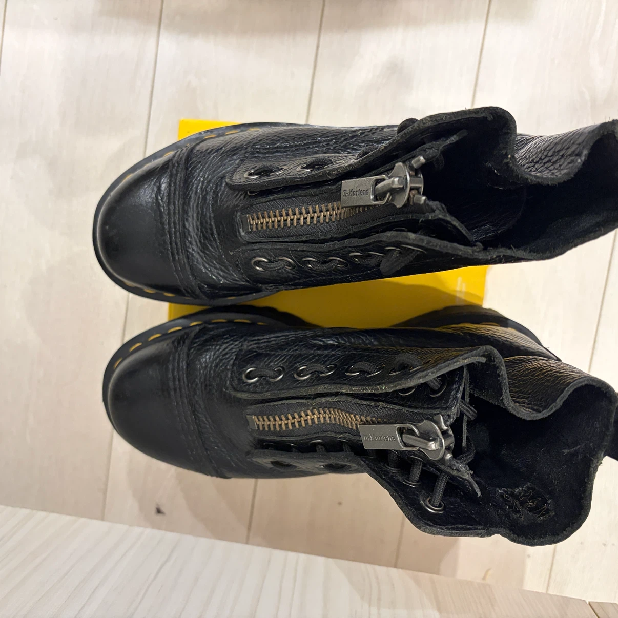 Dr. Martens Sinclair Black Leather Boots - photo 4
