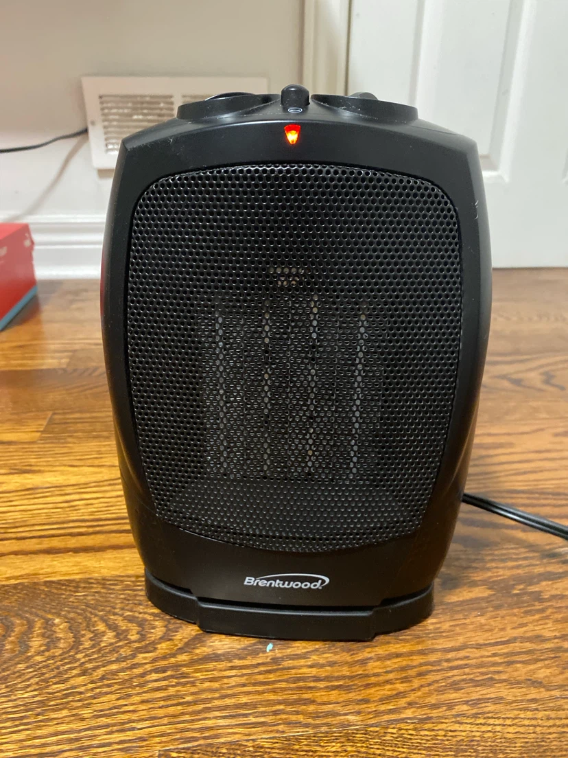 Brentwood Ceramic Space Heater & Fan - photo 5