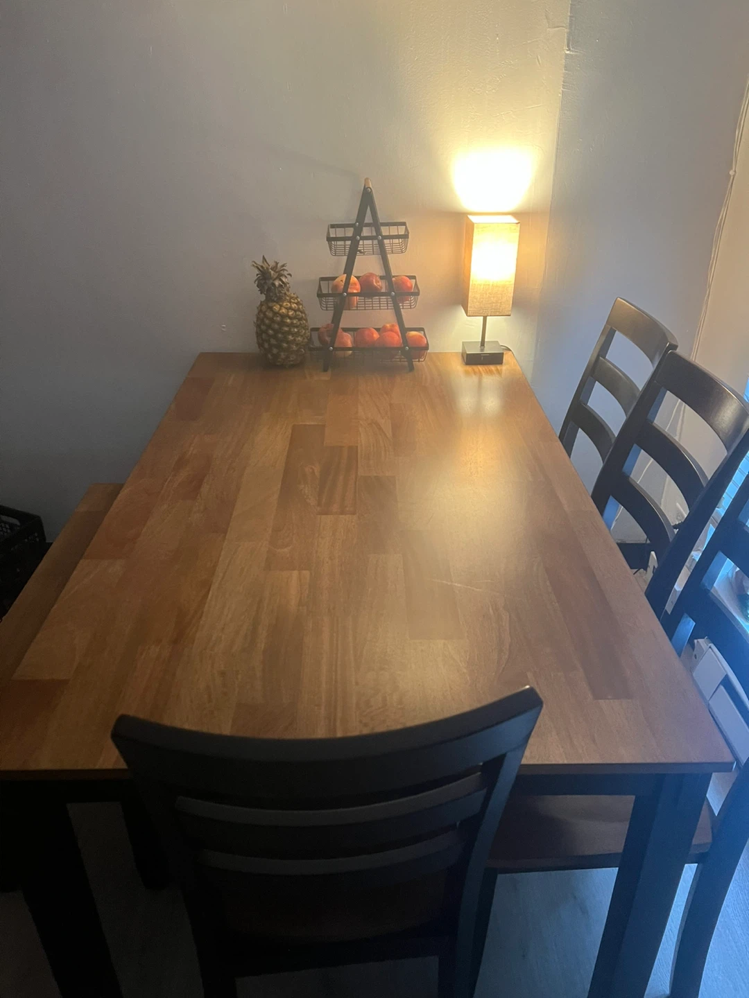 6 piece Wooden dining table set from Ashley - photo 2