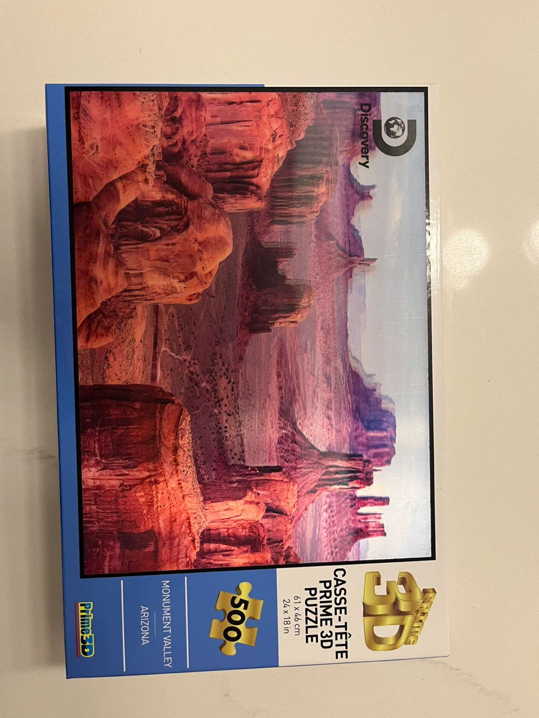 Prime 3D Discovery Monument Valley 500 Piece Puzzle
