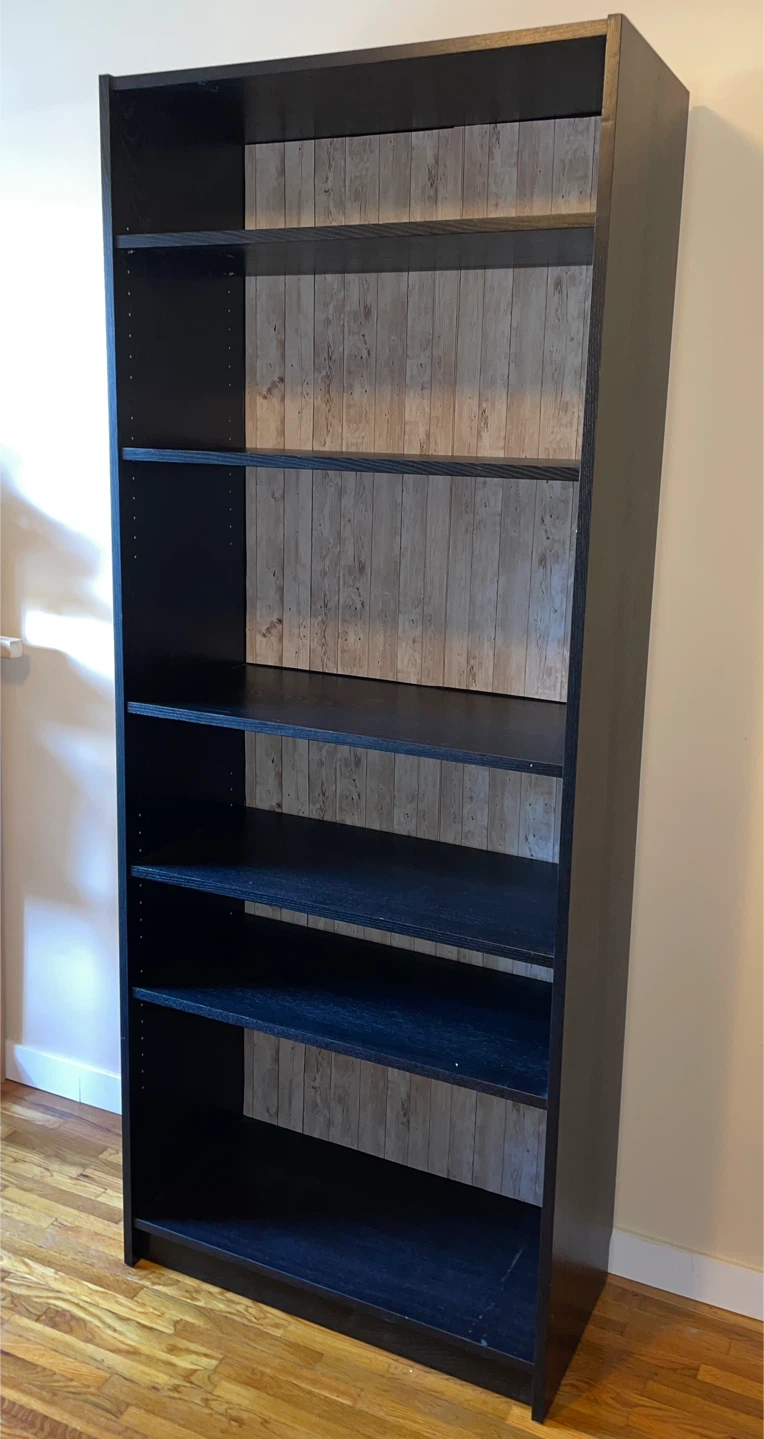 Customized IKEA extra deep Billy Bookcase