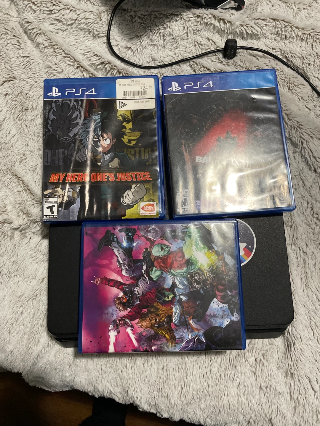 PlayStation 4 Slim Console and discs games - photo 2