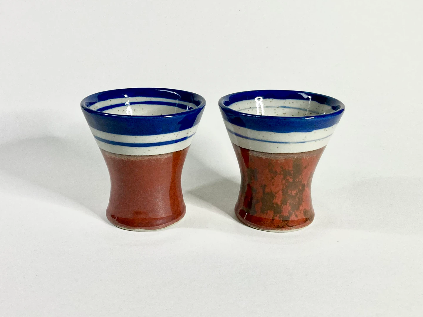 Vintage MCM Japanese Ceramic Cups -pair