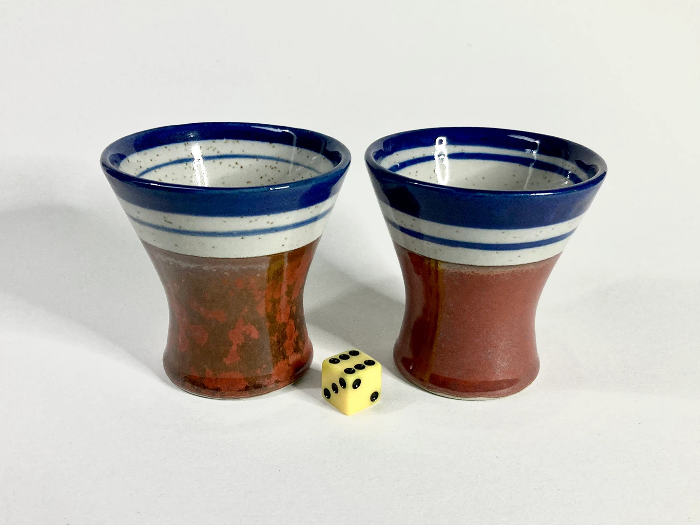 Vintage MCM Japanese Ceramic Cups -pair - photo 4