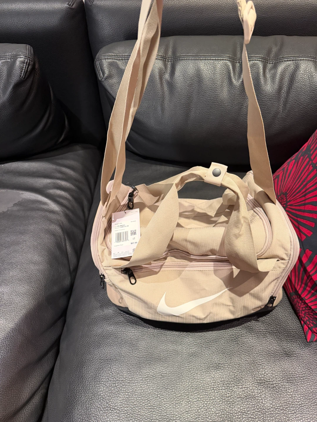 Nike XS Duffel Bag Beige